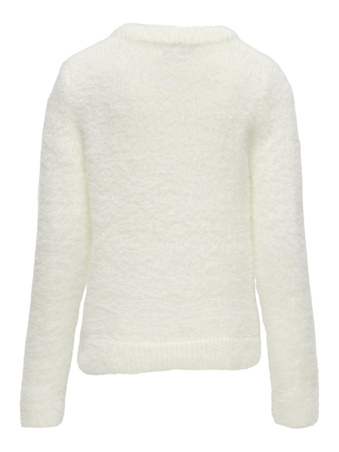 Kinderpullover PIUMO Cloud Dancer Black Bows Standard Fit