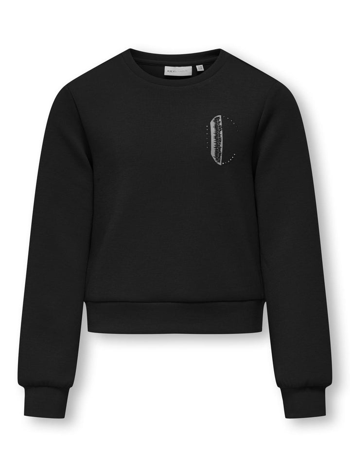 Kinderpullover MAYRA Schwarz Chic Regular Fit