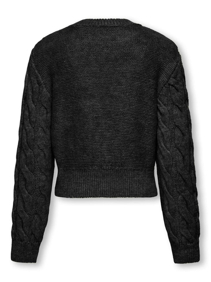 Kids trui CARLA Black Regular Fit