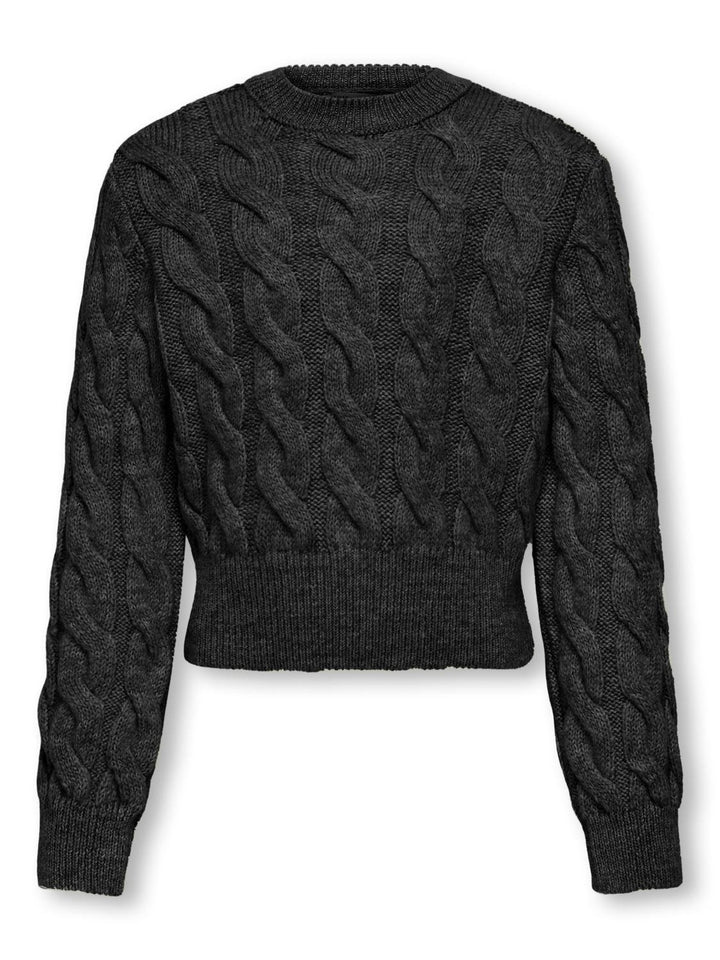 Kids trui CARLA Black Regular Fit