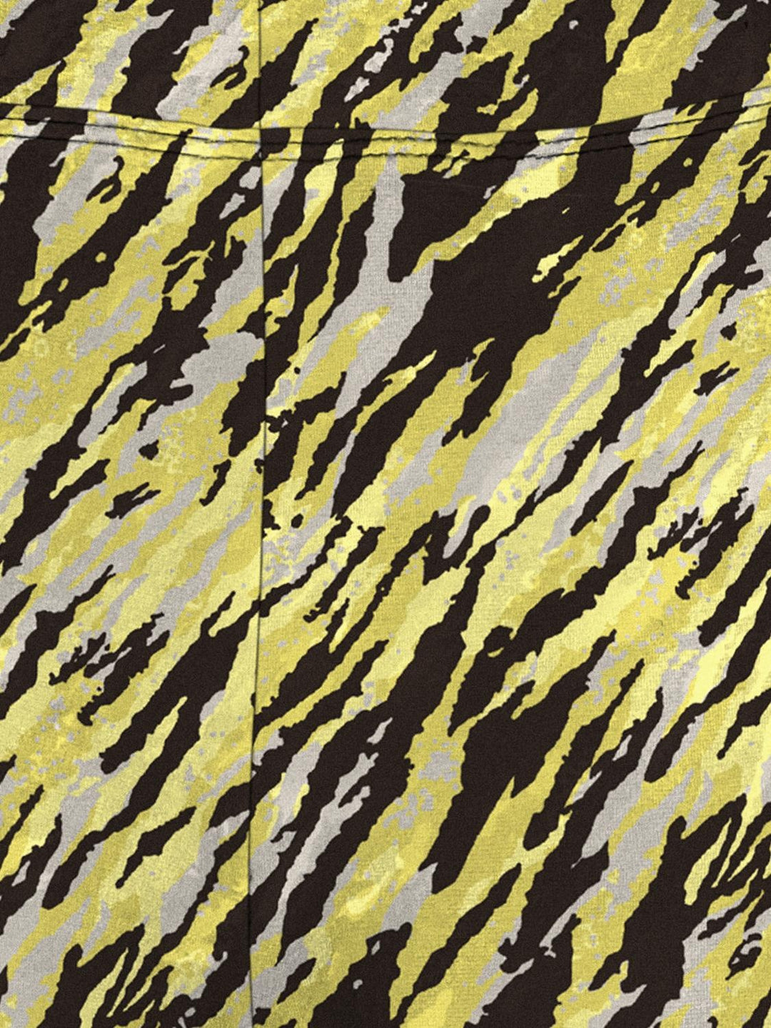 Kids broek PAIGE Celery Green Diagonal Zebra Flared Fit