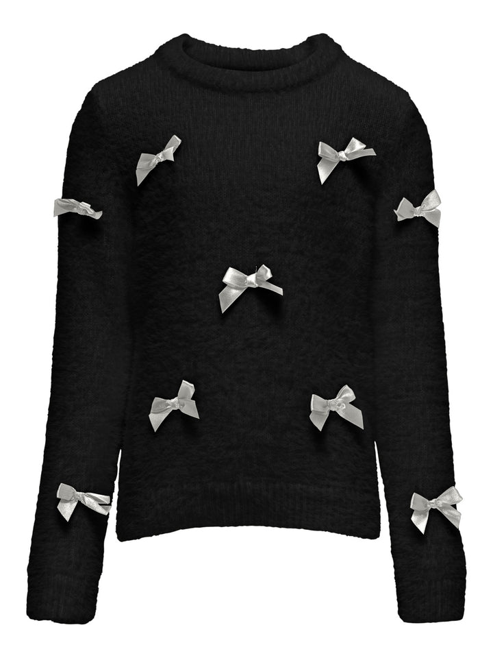 Kinderpullover PIUMO Black Cloud Dancer Bows Standard Fit