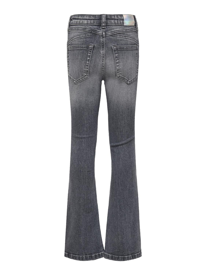 Kinderjeans CHARLIE Grau Denim Flared Fit