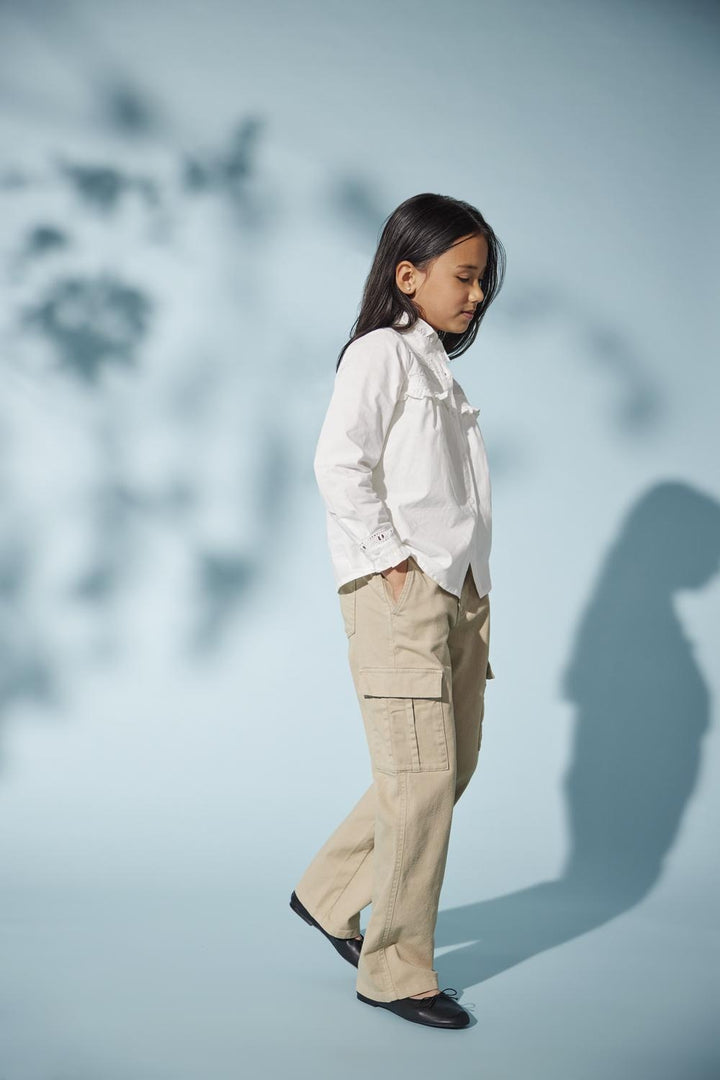 Kids cargo broek YARROW - VOX Pumice Stone Straight Fit