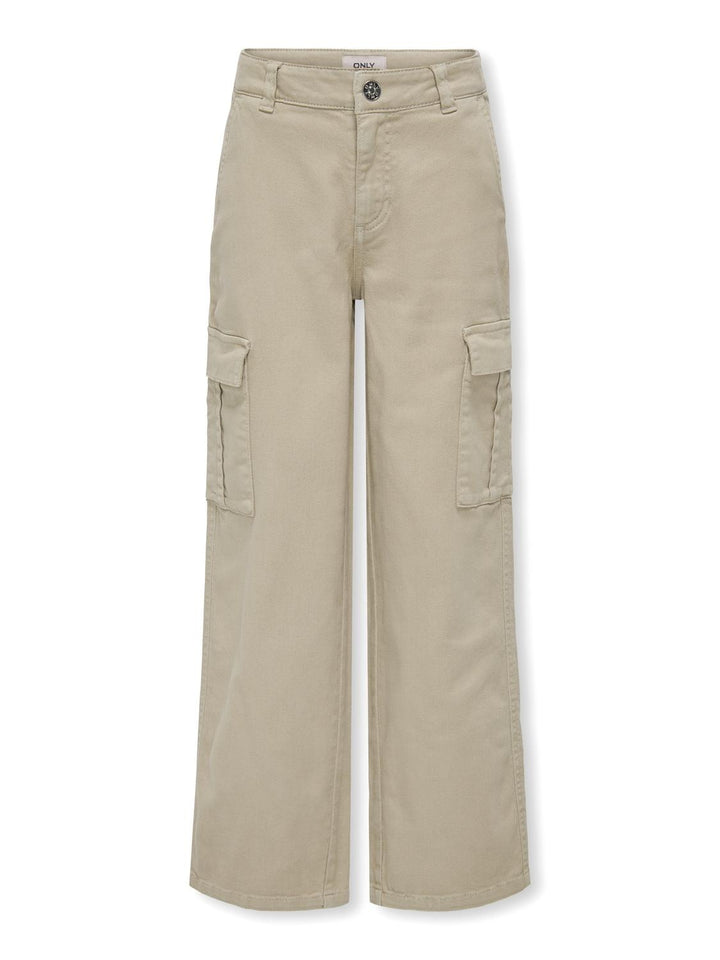 Kids cargo broek YARROW - VOX Pumice Stone Straight Fit