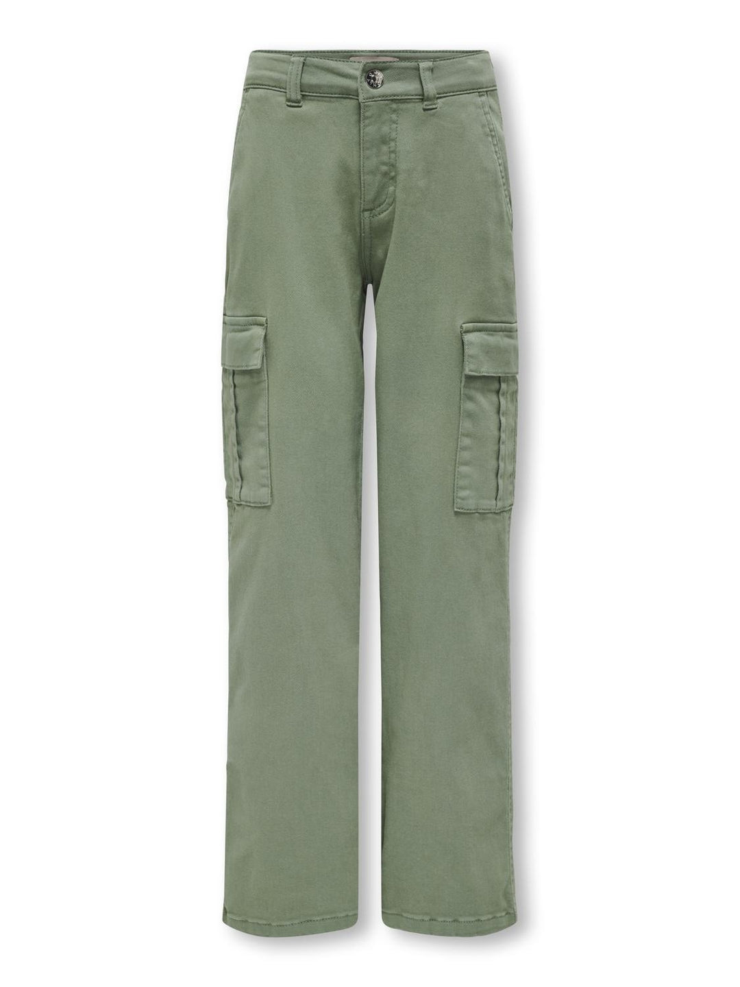 Kids cargo broek YARROW - VOX Hedge Green Straight Fit