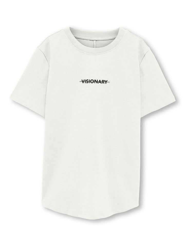 T - shirt NICK Cloud Dancer VISIONARY Slim Fit