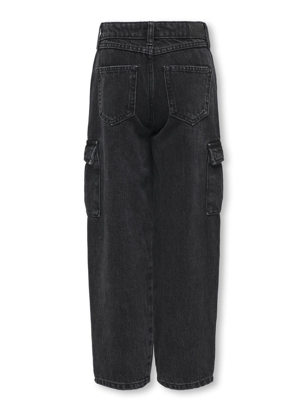 Kids spijkerbroek HARMONY Washed Black Wide Leg Fit