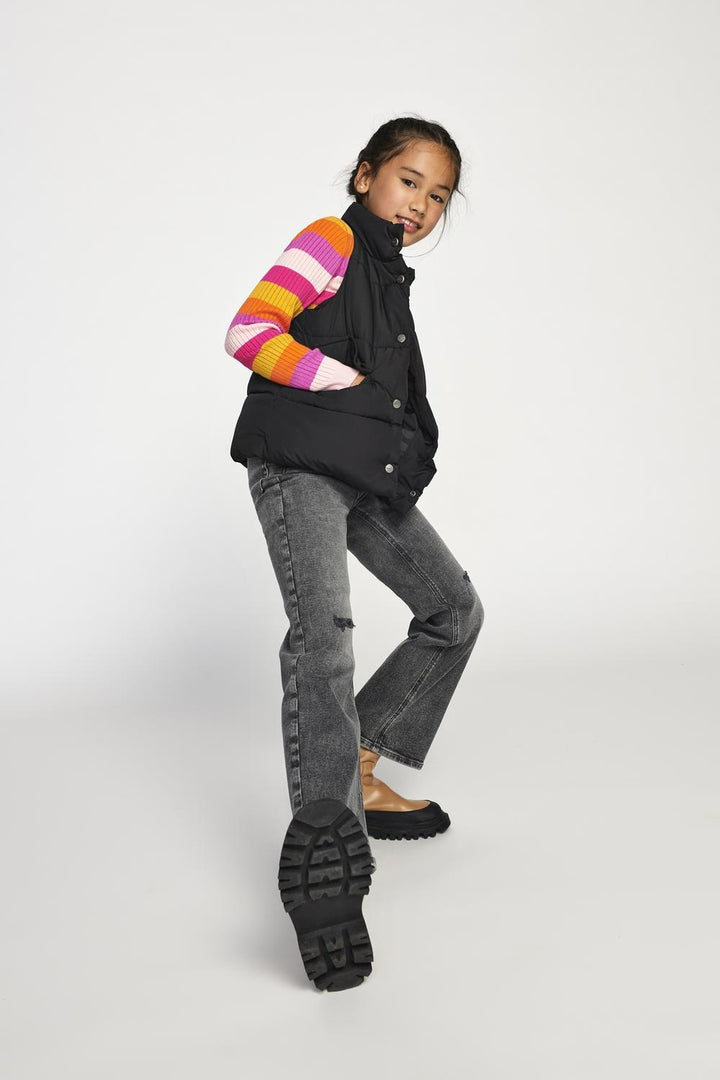 Kinderjeans JUICY Medium Grey Denim Weit geschnittene Passform