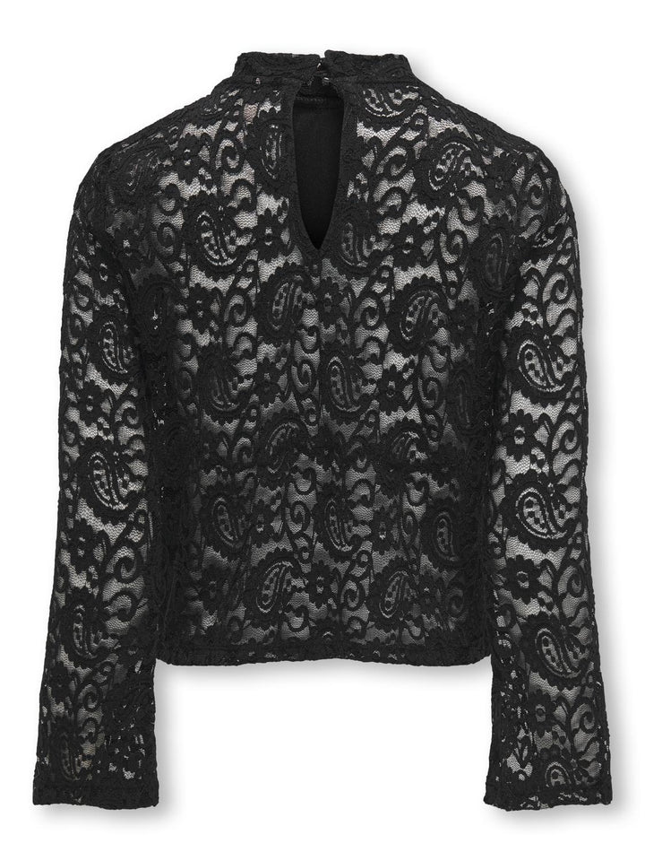 Kids longsleeve MILLY Black Regular Fit