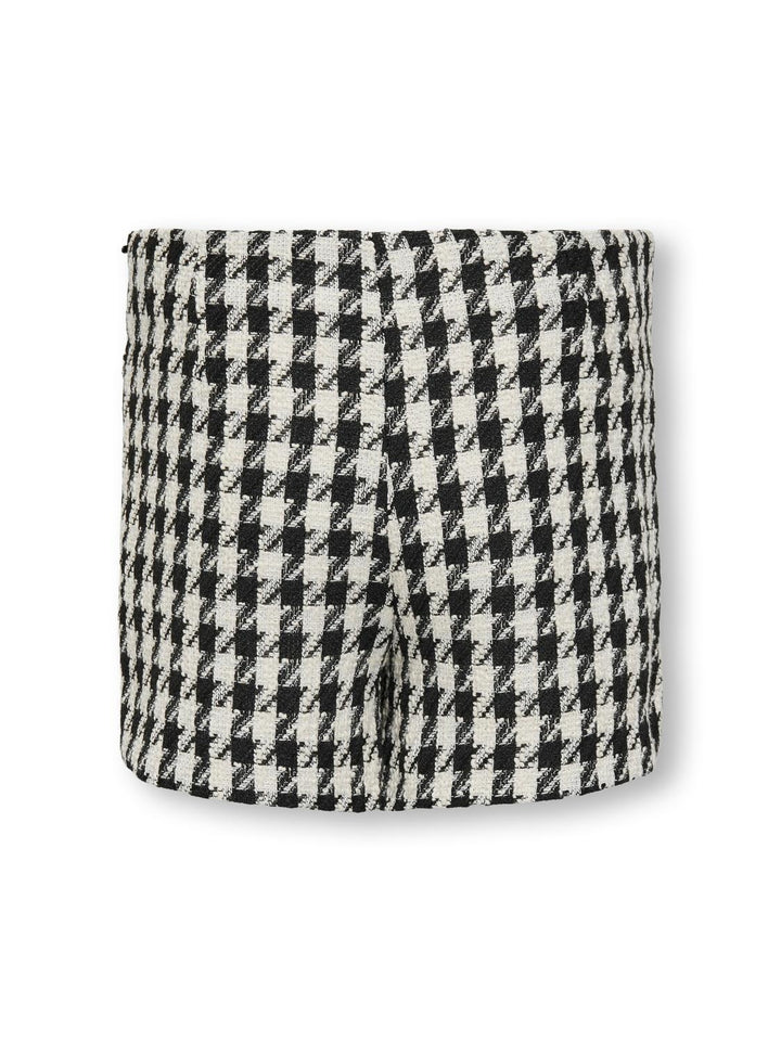 Kids broekrok ELINOR Black WHITE HOUNDSTOOTH