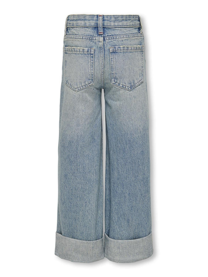 Kids spijkerbroek BROOME Light Blue Denim Wide Leg Fit
