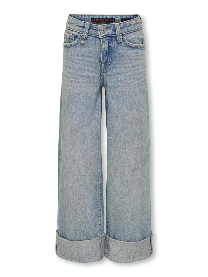 Kids spijkerbroek BROOME Light Blue Denim Wide Leg Fit