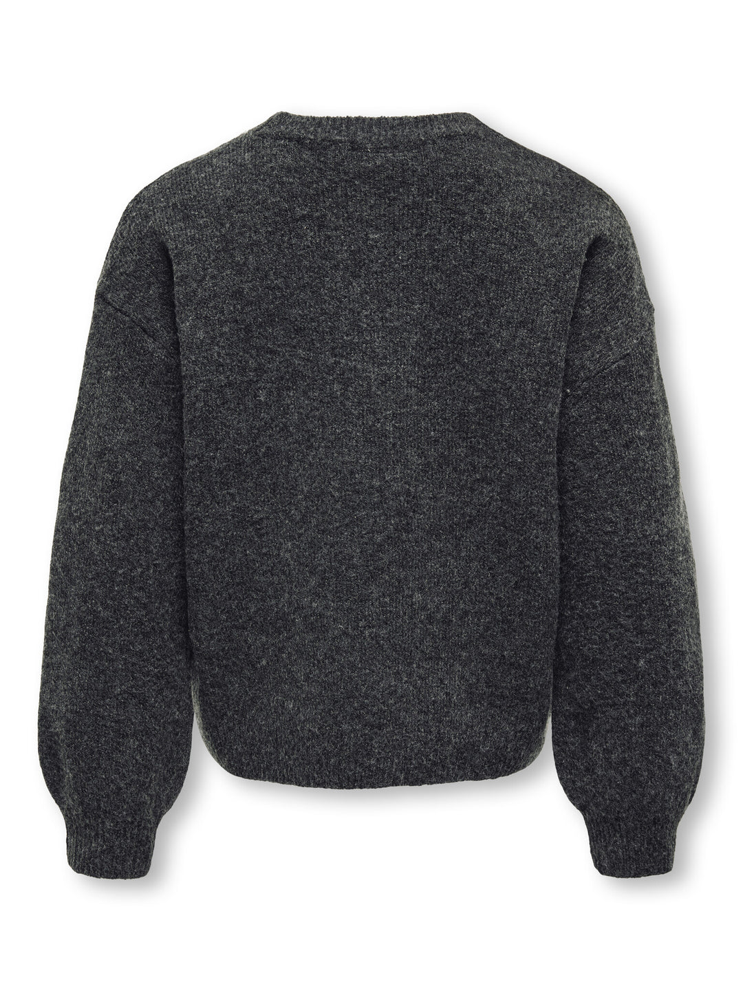 Kids trui SHELDO Dark Grey Melange Regular Fit