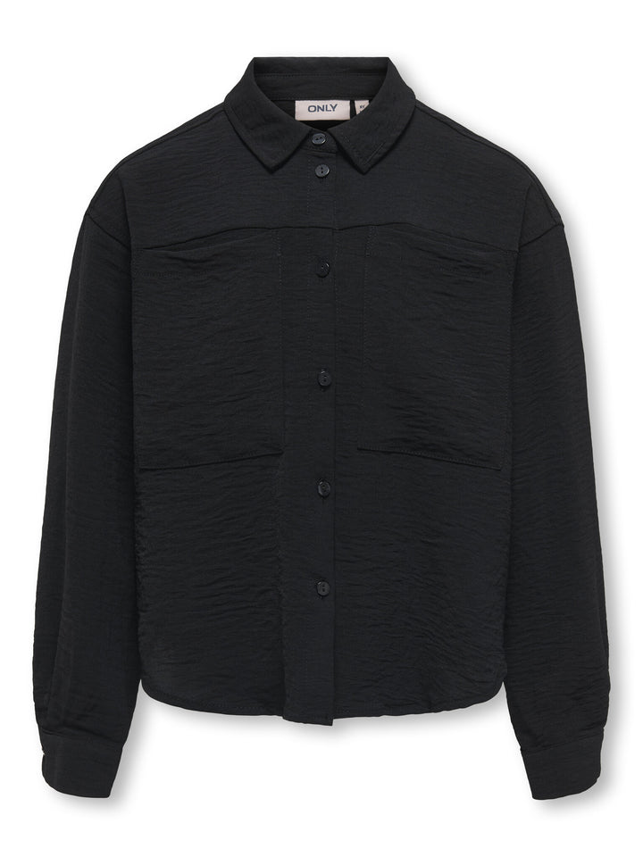 Kids blouse METTE Black Regular Fit