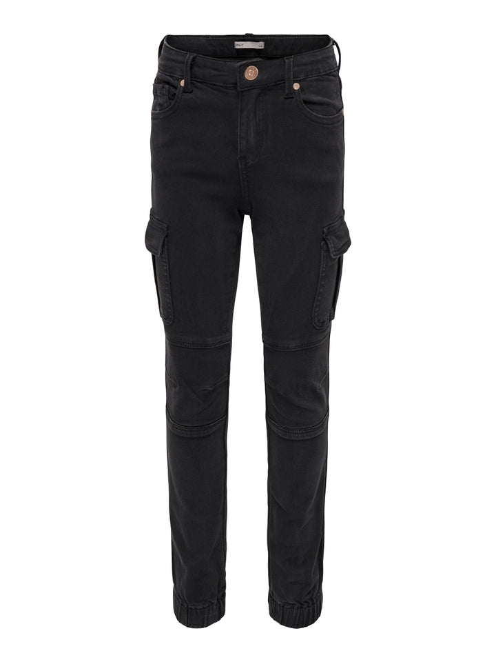 Kids broek MISSOURI Black Slim Fit