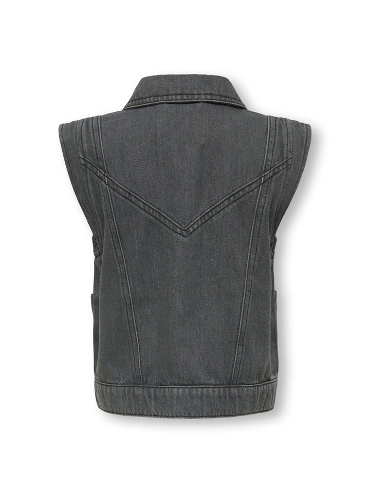 Kinderweste KENNEDY Hellgrauer Denim