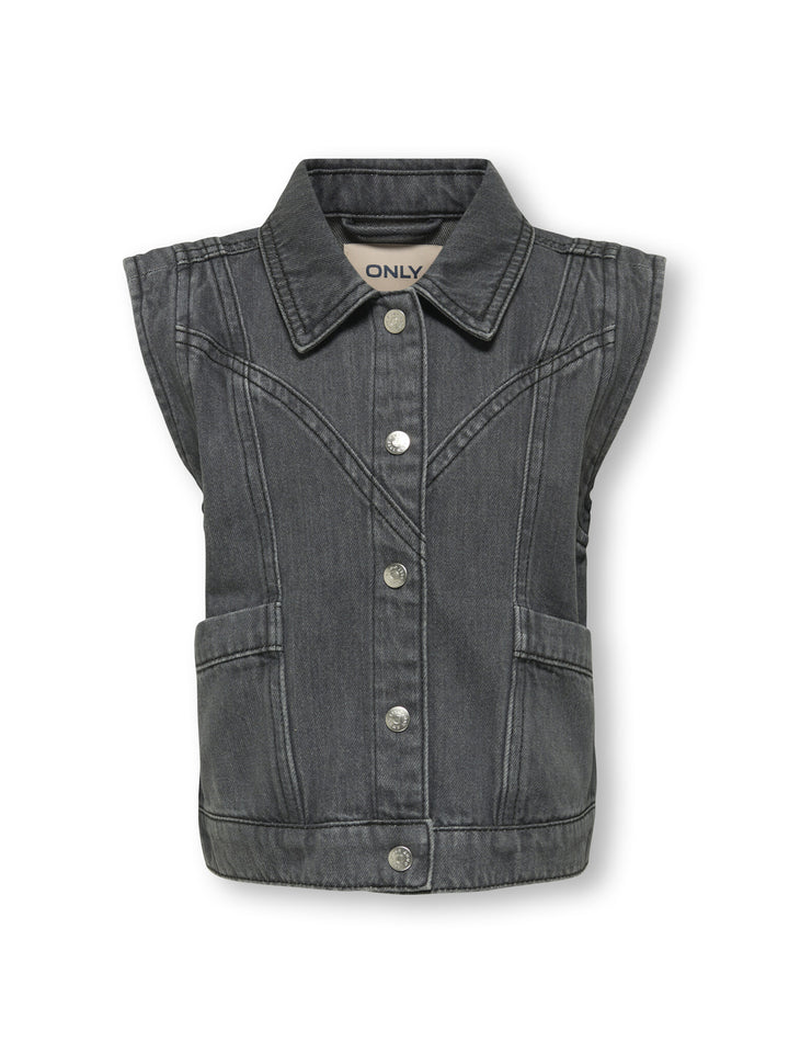 Kinderweste KENNEDY Hellgrauer Denim