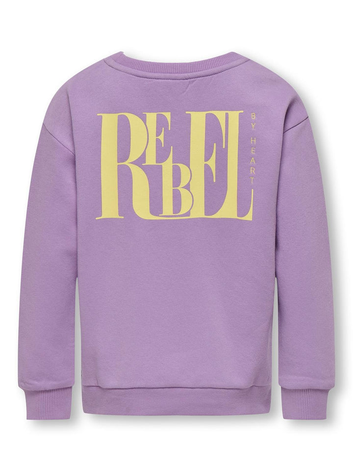 Kinderpullover LEONORA African Violet Rebel Loose Fit