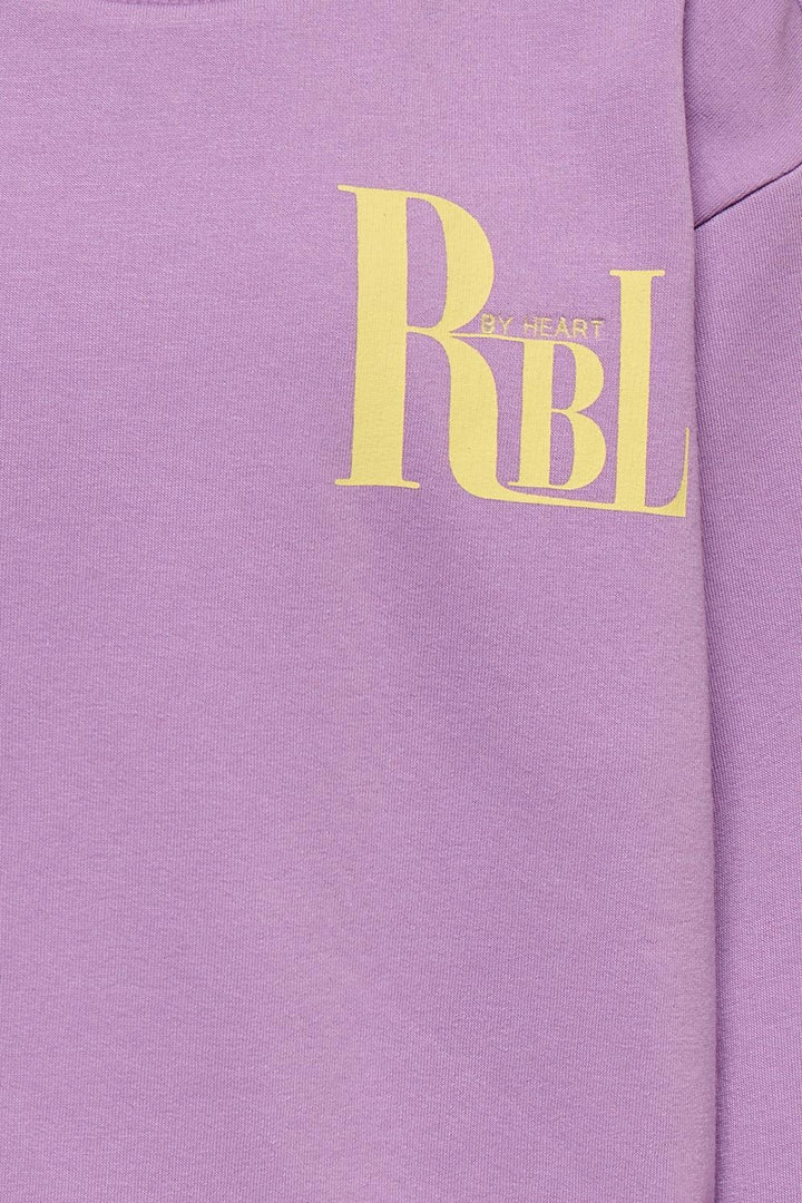 Kinderpullover LEONORA African Violet Rebel Loose Fit