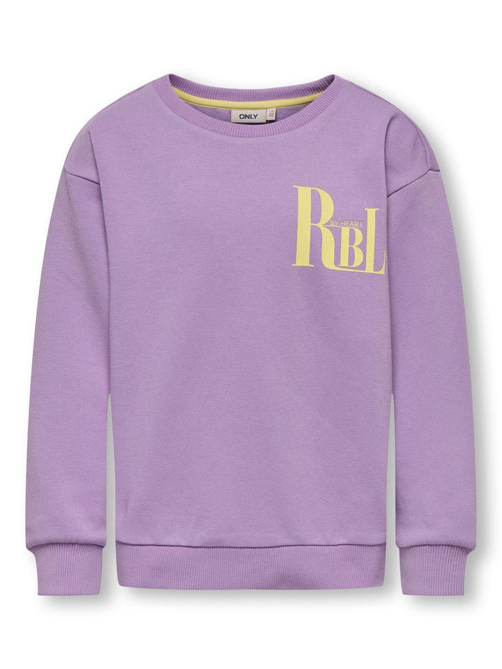 Kinderpullover LEONORA African Violet Rebel Loose Fit