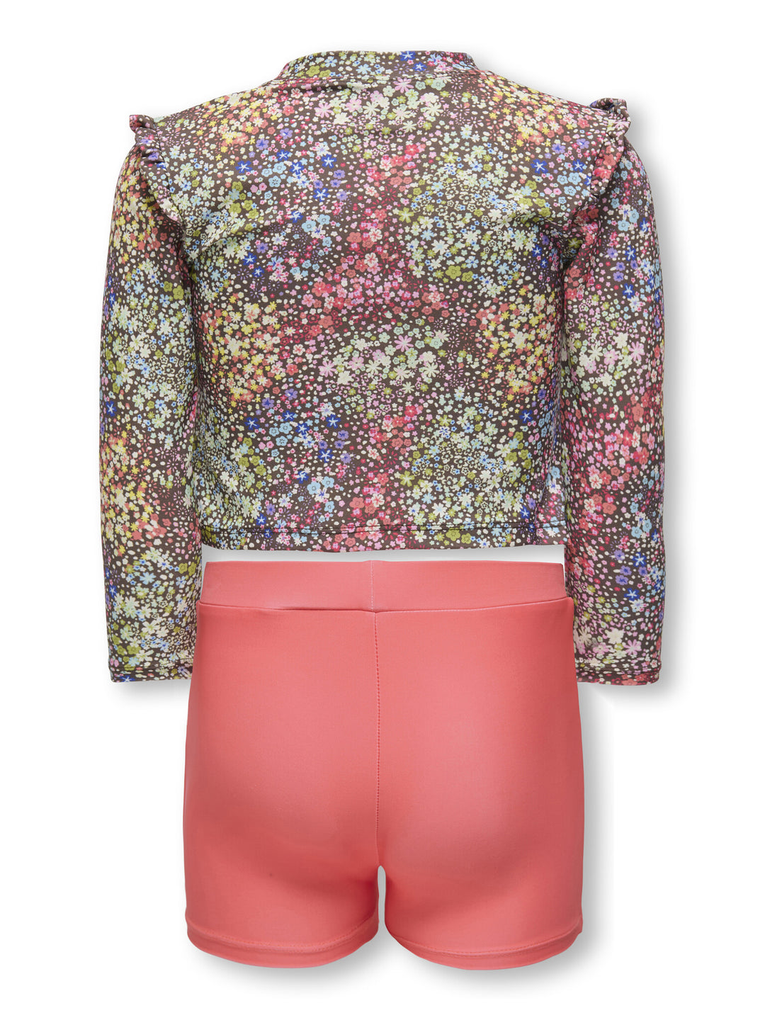 Mini bikini LIA Chocolate Martini Summer Bloom/Solid Dubarry