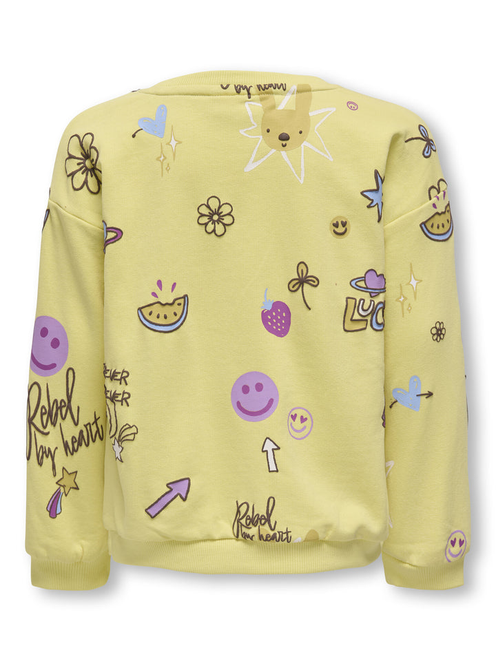 Mini Pullover LEONORA Lima Bean Lucky Loose Fit