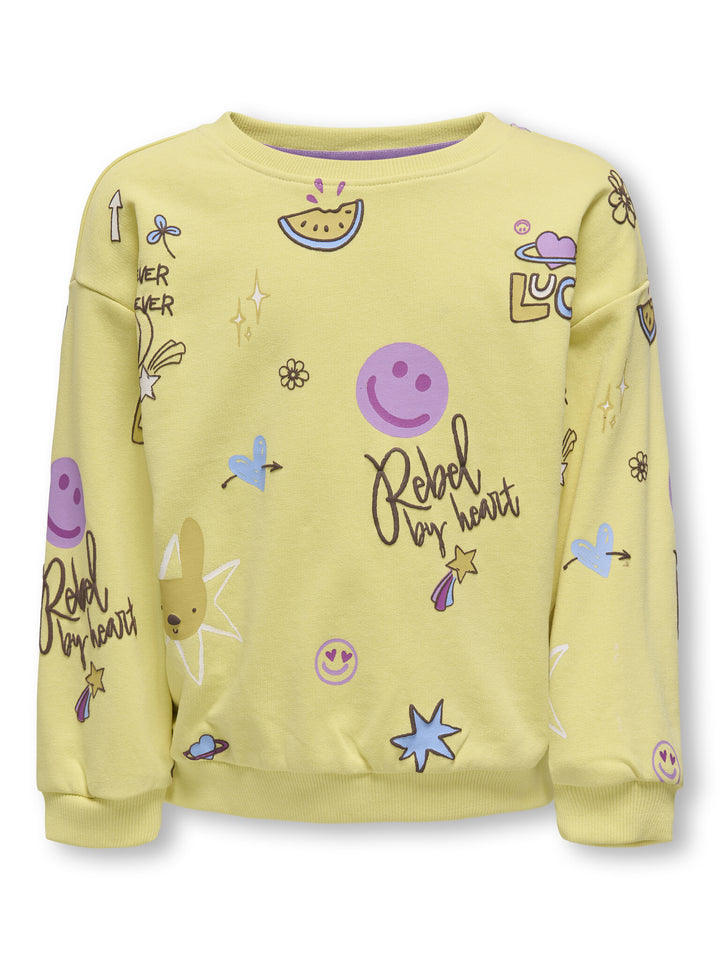 Mini Pullover LEONORA Lima Bean Lucky Loose Fit