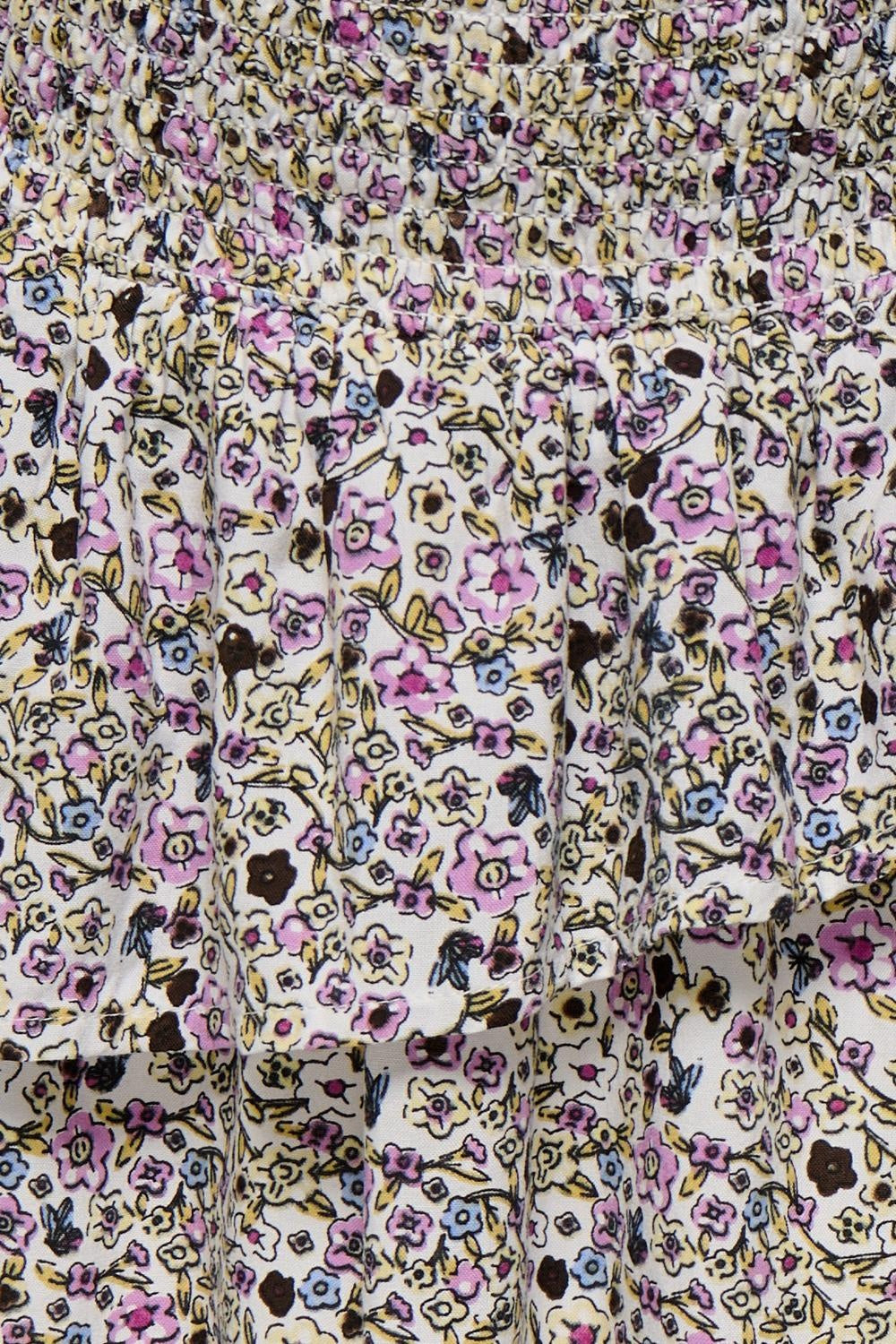 Minirock BELLA Cloud Dancer Ditsy Flower Regular Fit