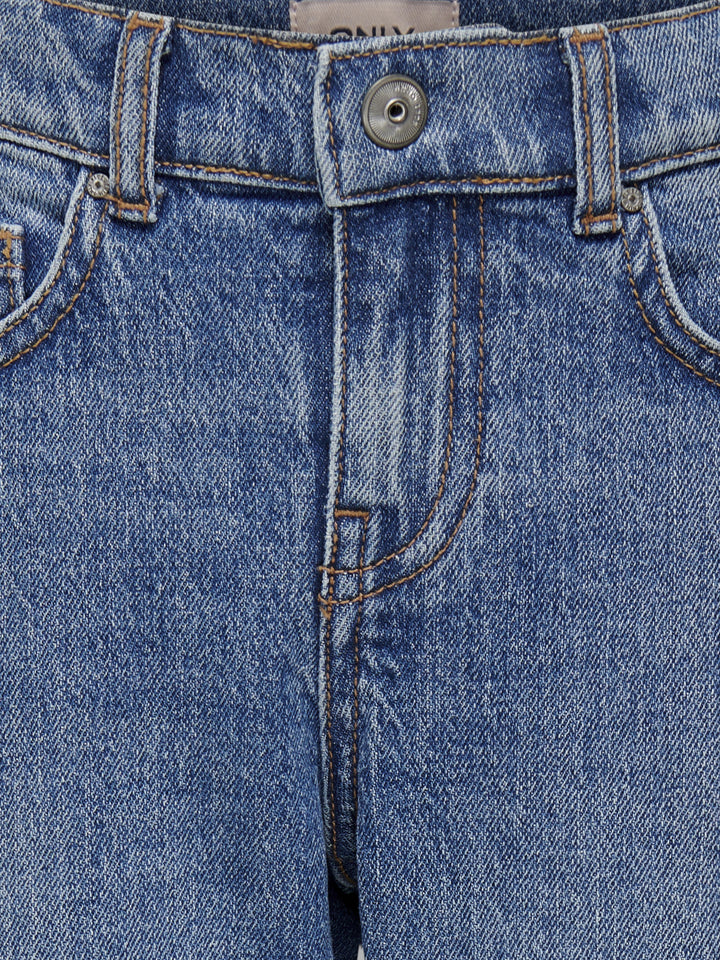 Kinderjeans ROBYN Medium Blue Denim Gerade Verjüngte Passform