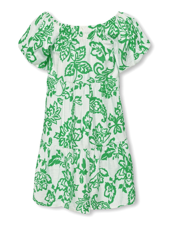 Jurk KIERA Cloud Dancer PAISLEY FLOWER Regular Fit