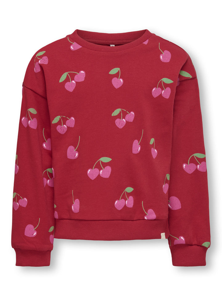 Mini trui ARTSY Equestrian Red Artsy Cherry Loose Fit