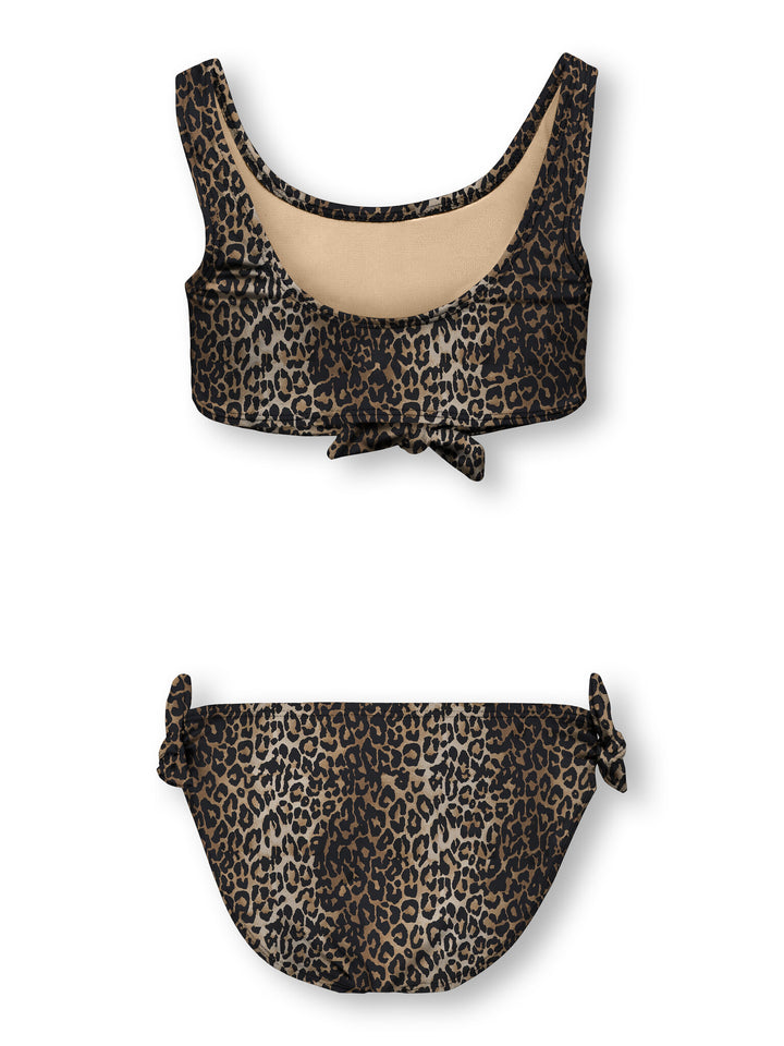 Kids bikini BEACH KNOT Humus Cool Leo