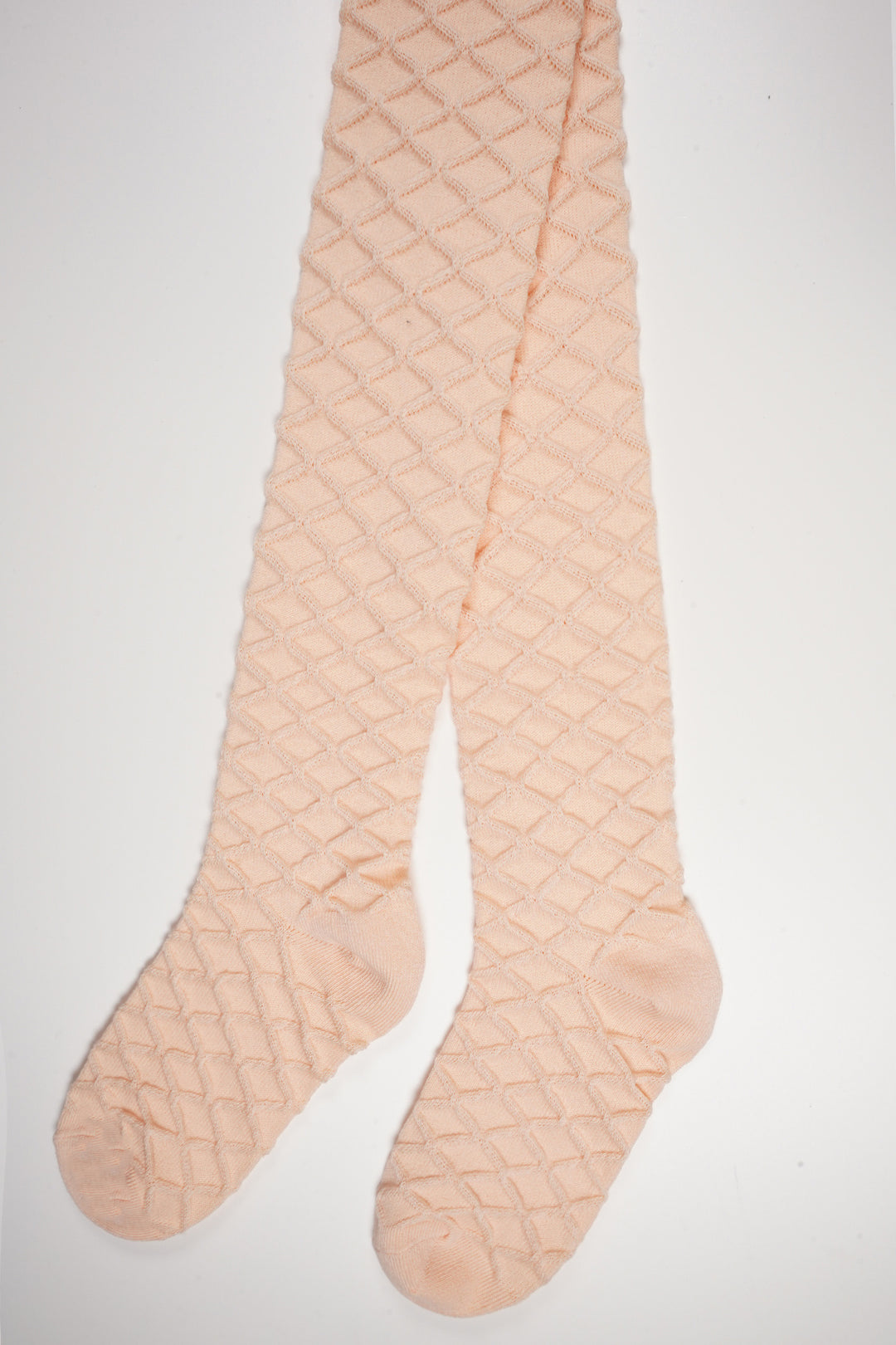 Kids maillot Rosa Honey Comb Solid Knit Vintage Rose