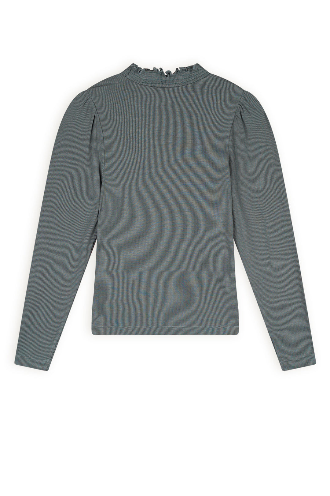 Kids longsleeve Koss rib jersey Bushy Grey