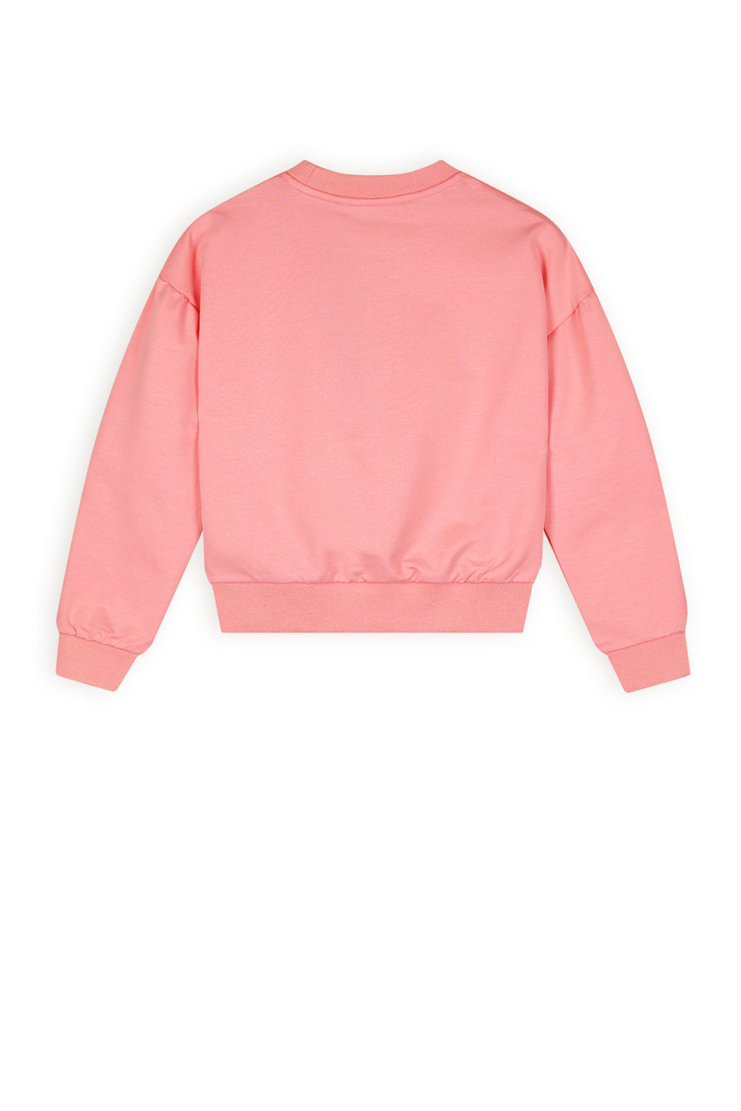 Pullover Kimas mit Schmetterlings- und Blumenstickerei auf der Brust Sparkle Rose