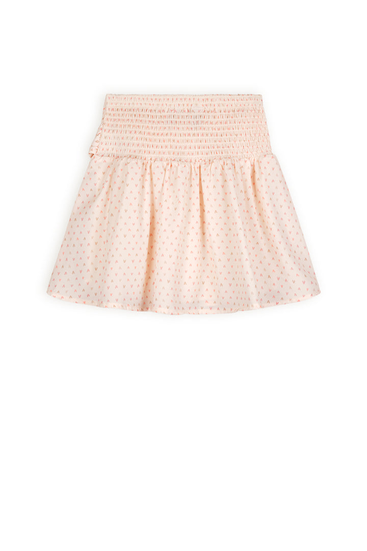 Rock Naret mit Schleife vorne Perlmutt Elfenbein