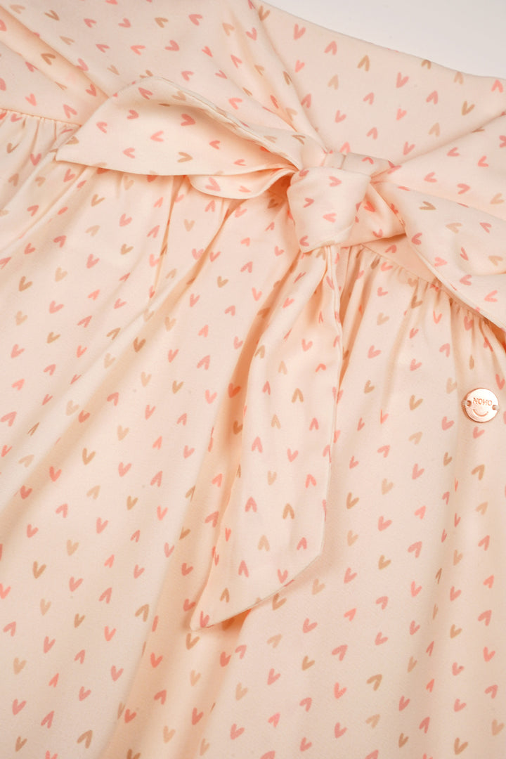 Rock Naret mit Schleife vorne Perlmutt Elfenbein