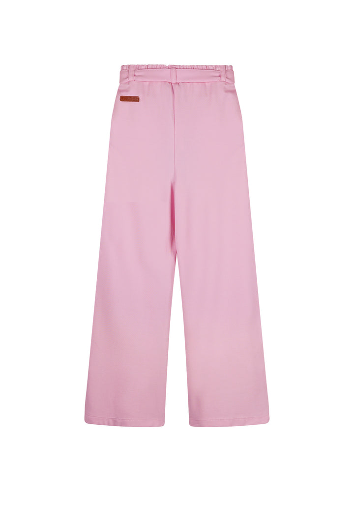 Kids broek Sayla travellers Interlock Palazzo Pants Bubblegum