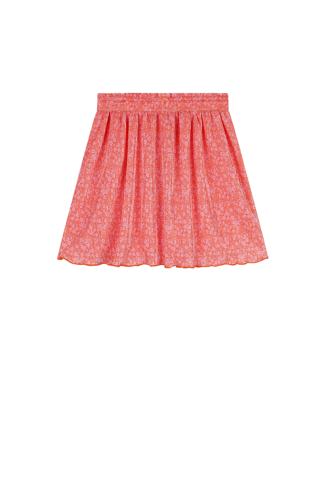 Kids rok Norah Daisy Plissee Skirt Orange Coral