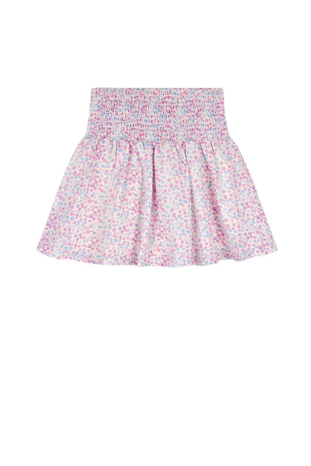 Kids rok Naret Skirt with bow detail Summer sky