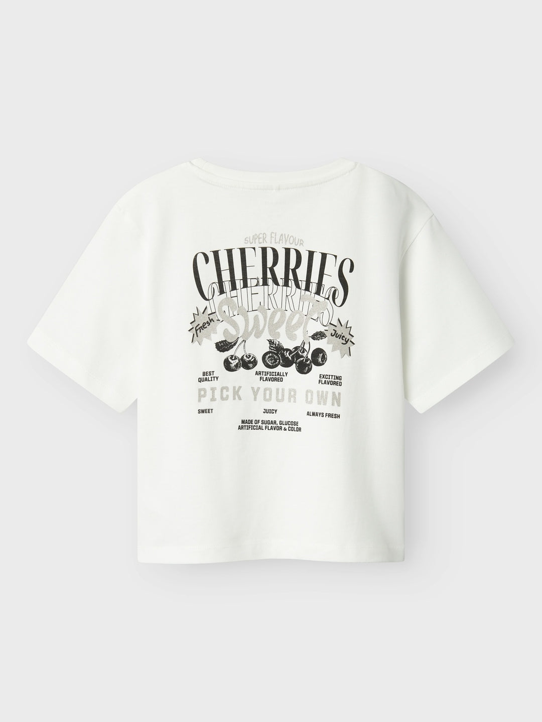 Kinder T-Shirt BAPOL Cloud Dancer Regular Fit