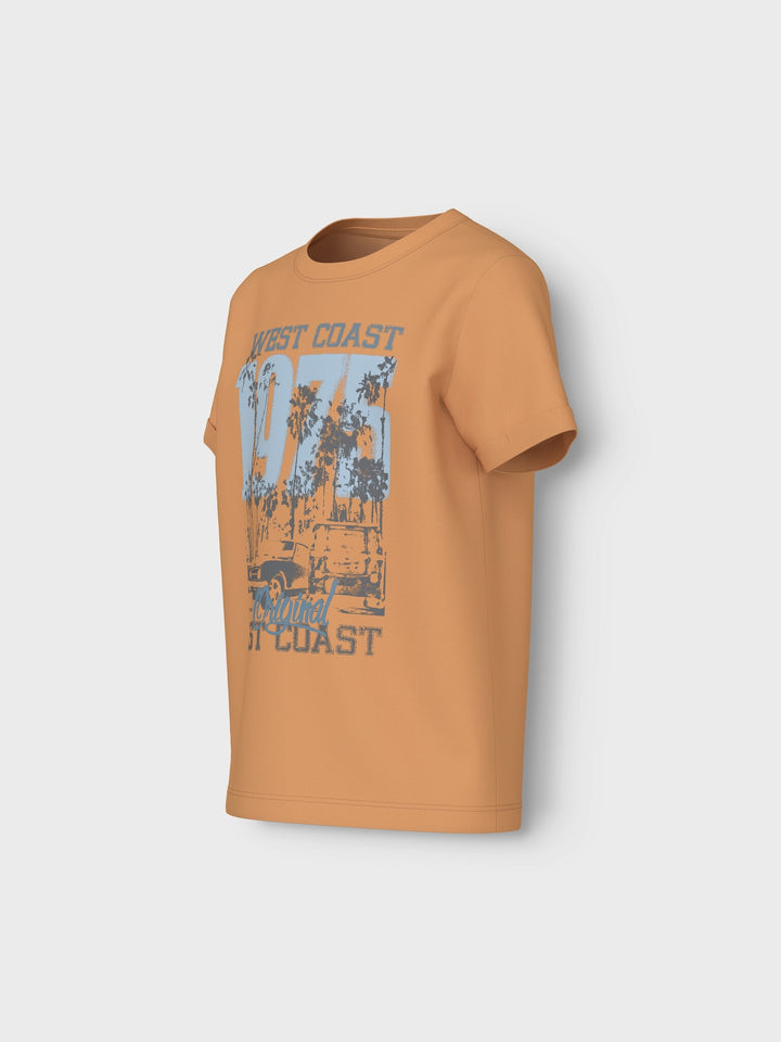 Kinder T-Shirt VUX Gold Earth West Coast Regular Fit