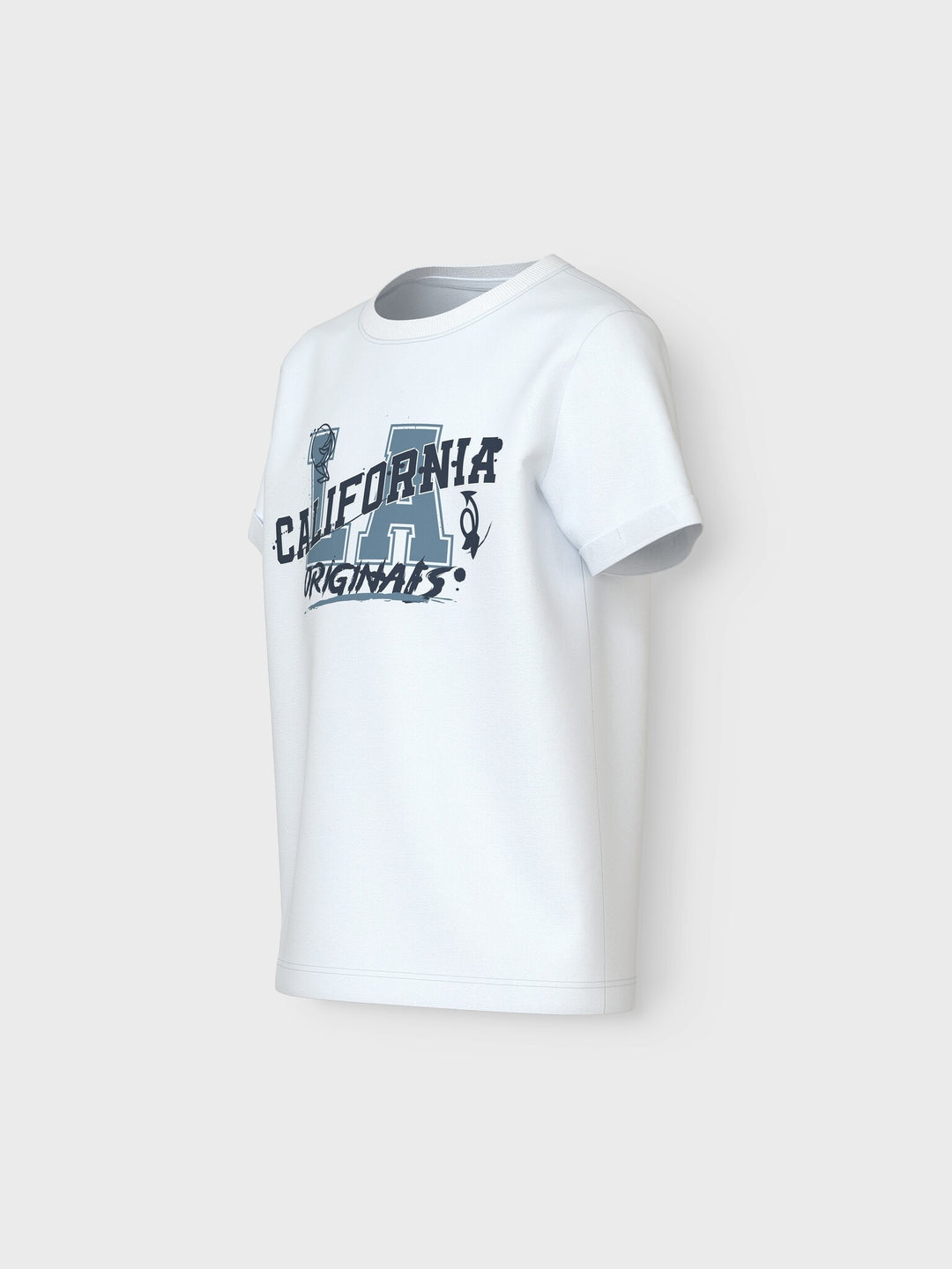 Kids T - shirt VUX Bright White LA Regular Fit