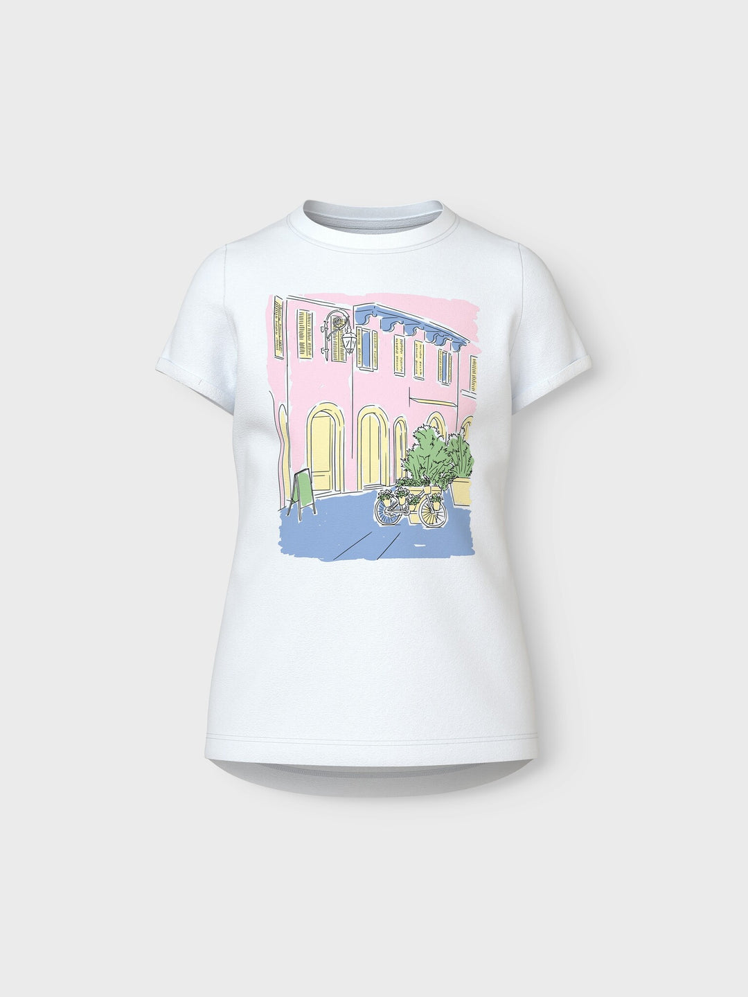 Kids T - shirt VIX Bright White Painting Regular Fit