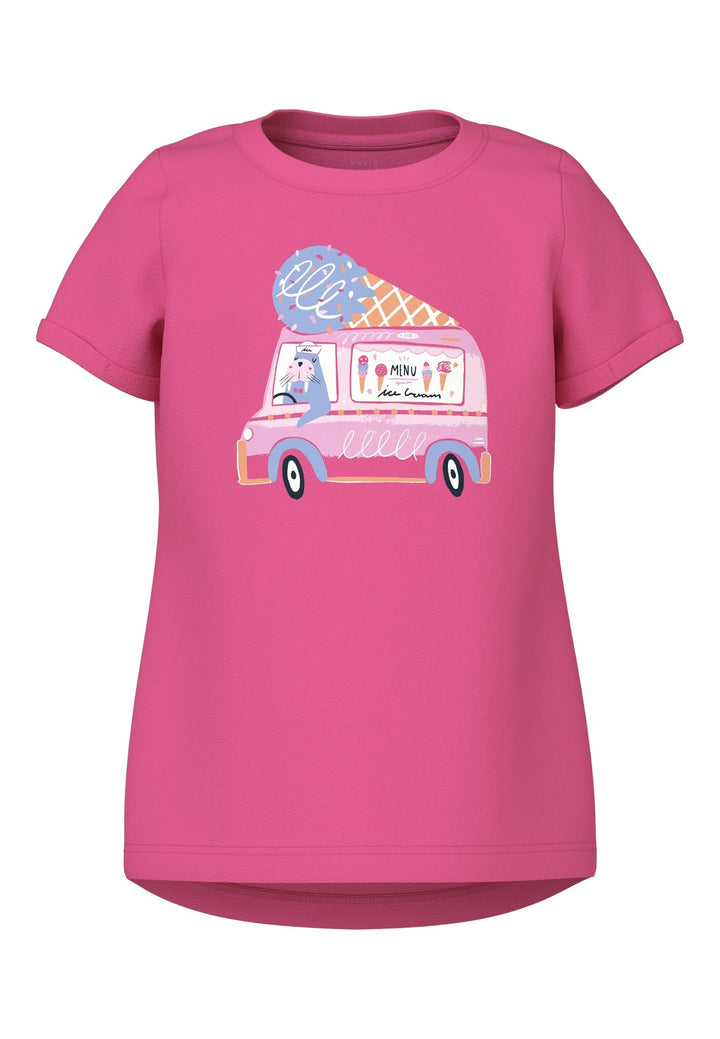 Mini T - shirt VIX Carmine Rose Icecar Regular Fit