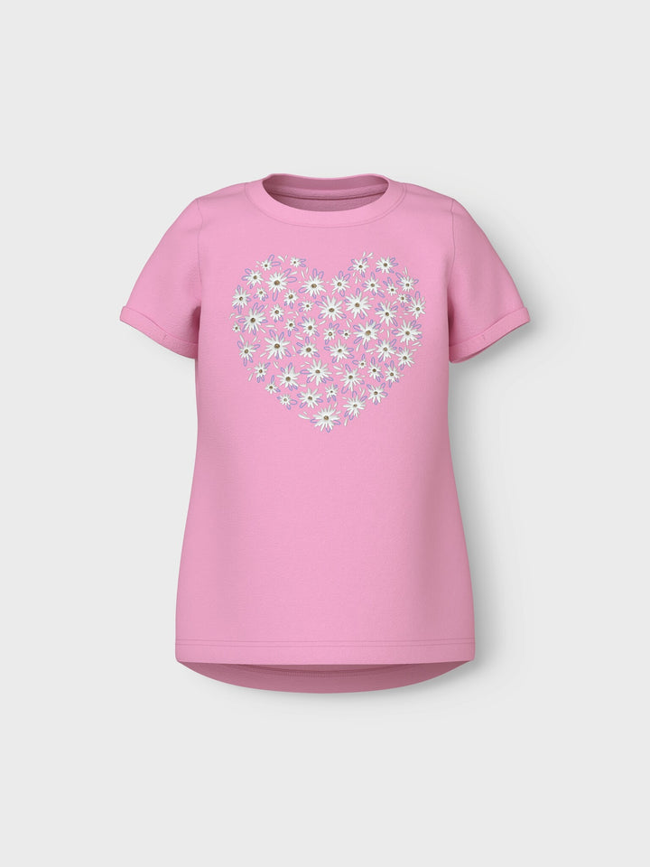 Mini T-Shirt VIX Pink Frosting Herz Regular Fit