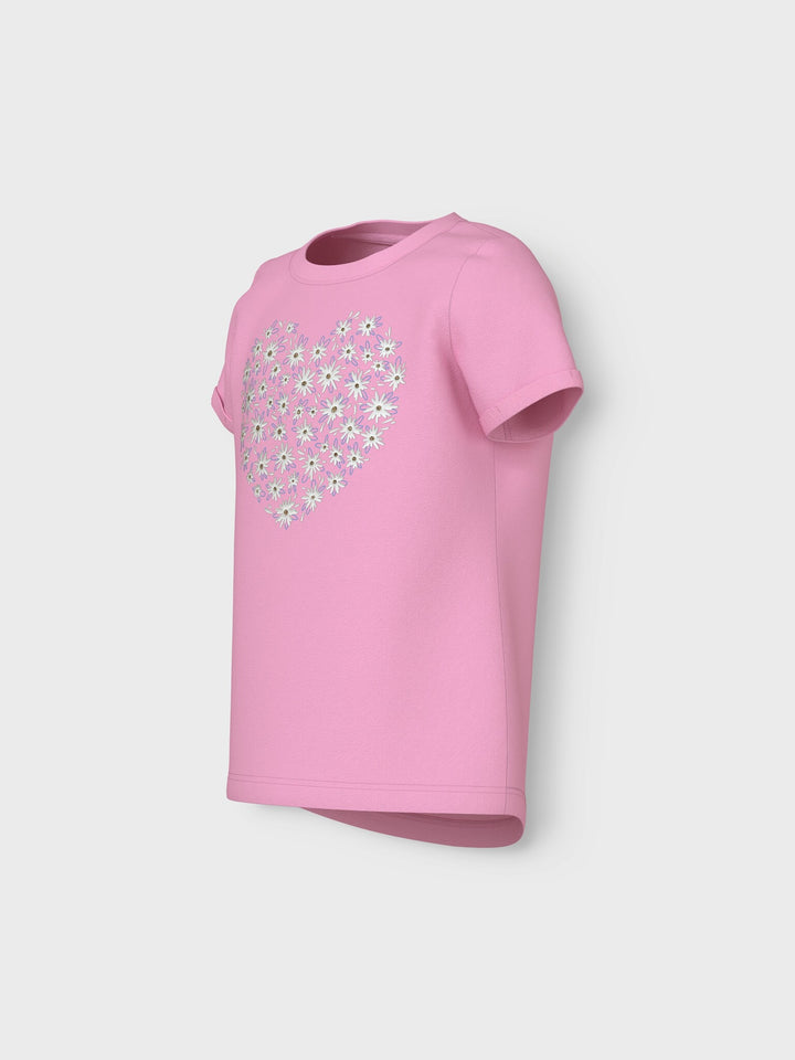 Mini T-Shirt VIX Pink Frosting Herz Regular Fit