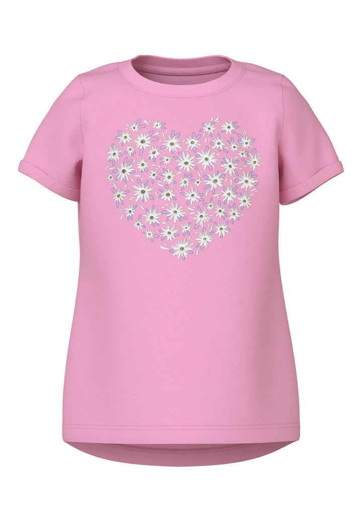 Mini T-Shirt VIX Pink Frosting Herz Regular Fit