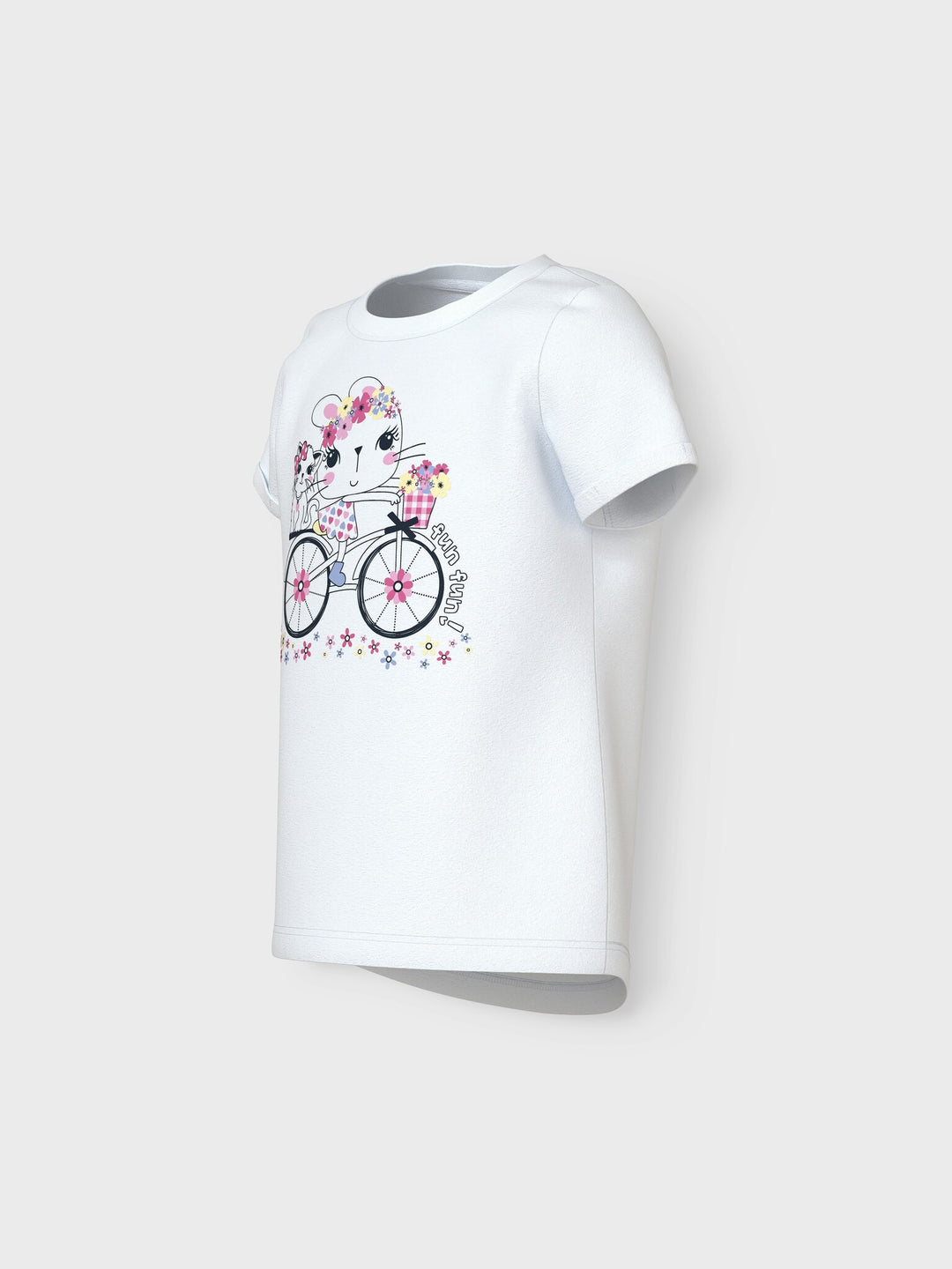 Mini T-Shirt VIX Bright White Bike Regular Fit